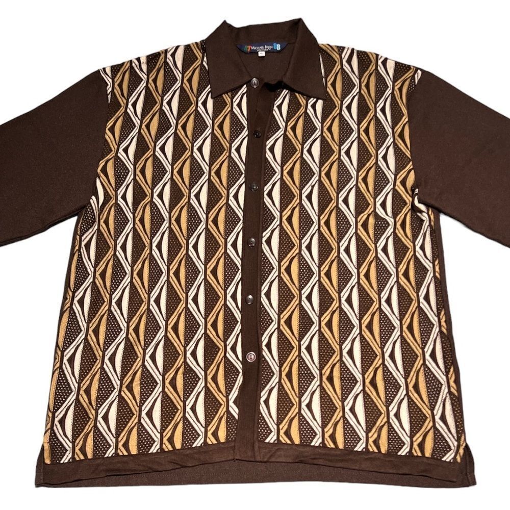 Michael Irvin Casual‎ Button Shirt Size XL